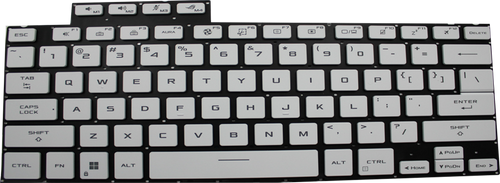 Asus ROG Zephyrus G15 GA503QS (White) Laptop Keyboard