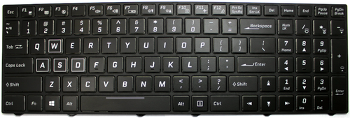 Sager Notebook NP7850 Laptop Keyboard