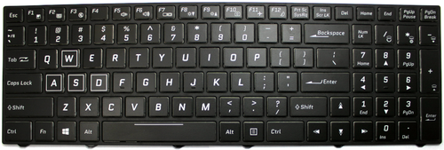 Sager Notebook NP7851 Laptop Keyboard