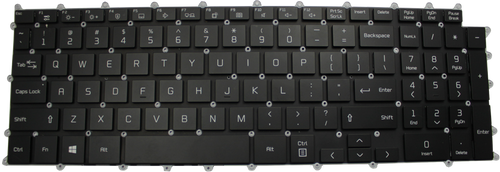 LG Gram 17Z90P-NAPB7U1 Laptop Keyboard