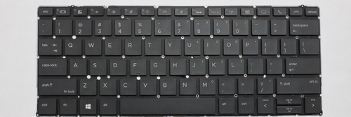 HP ELITE DRAGONFLY 40P5224 (Black) Laptop Keyboard
