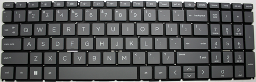 HP Notebook 17-CR (Gray) Laptop Keyboard