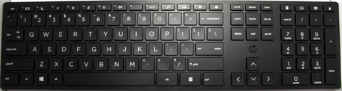 HP Wired Desktop 320K L96909-031 Laptop Keyboard