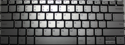 Lenovo Slim 7 Carbon 13IAP7 (Silver) Laptop Keyboard