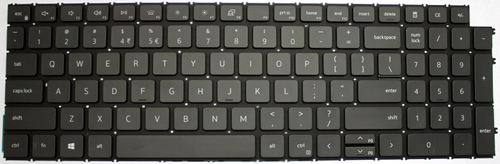 Dell Inspiron 16 Plus YRKJM (Black) Laptop Keyboard