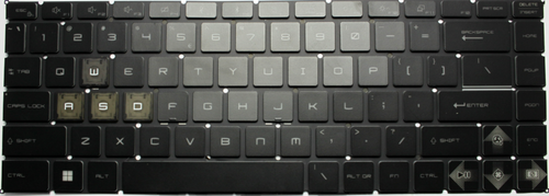 MSI Thin 15-B13VE-3442MY Laptop Keyboard