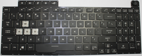 Asus ROG Strix SCAR 17 G732LXS-HG047T Laptop Keyboard