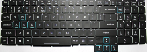 Acer Predator Helios 700 PH717-71-98DF Laptop Keyboard