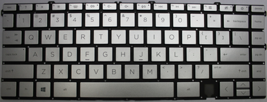 HP Envy X360 13-BA1010NR (Backlit Silver) Keyboard