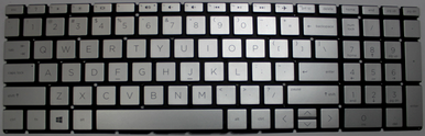 HP Pavilion X360 15-DK (Silver) Keyboard