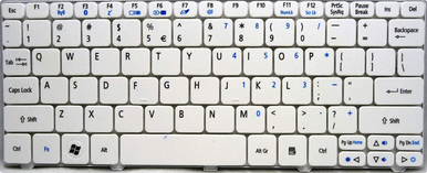 Acer ONE Netbook AOD270-1835 Keyboard