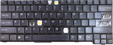 Sony VGN-SR (Black) VGN-SR240J/S Keyboard