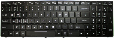Gateway P Series P955HR Keyboard