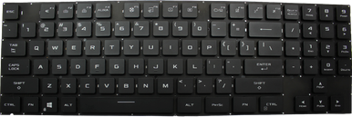 Asus ROG Strix SCAR 17 G733QS-HG015T Keyboard