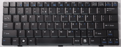 MSI Wind U115 Keyboard