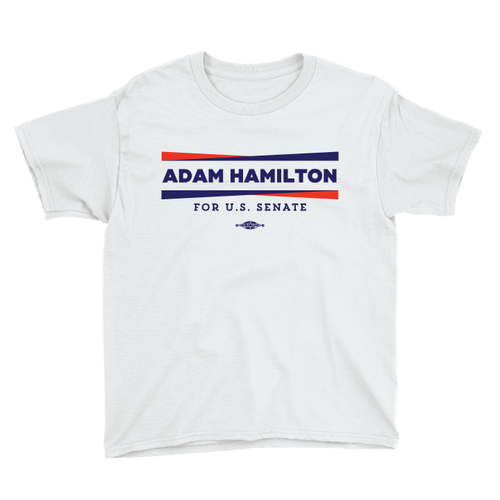 Adam Hamilton (Youth White Tee)