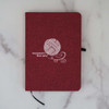 Cranberry Lined Journal