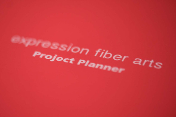 Red Project Planner Journal + Pen