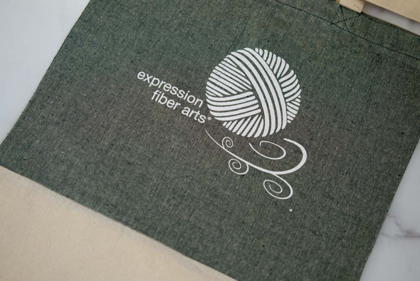 Sage Green Large Cotton Tote