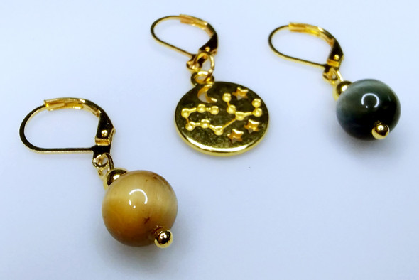 Virgo Stitch Markers - Set of 3