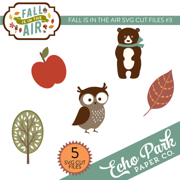 Fall Is In The Air SVG Cut Files #3
