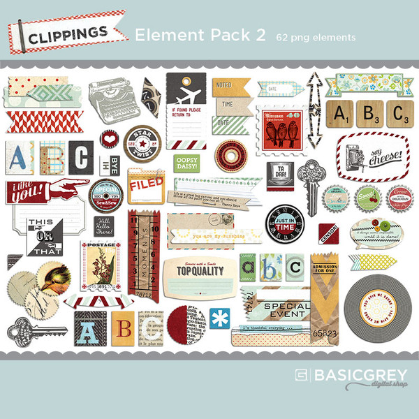 Clippings Element Pack 2