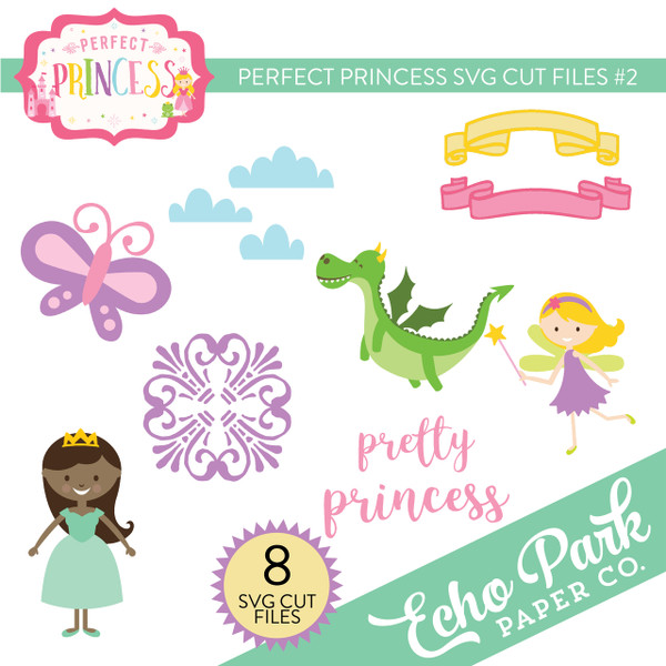 Perfect Princess SVG Cut Files #2