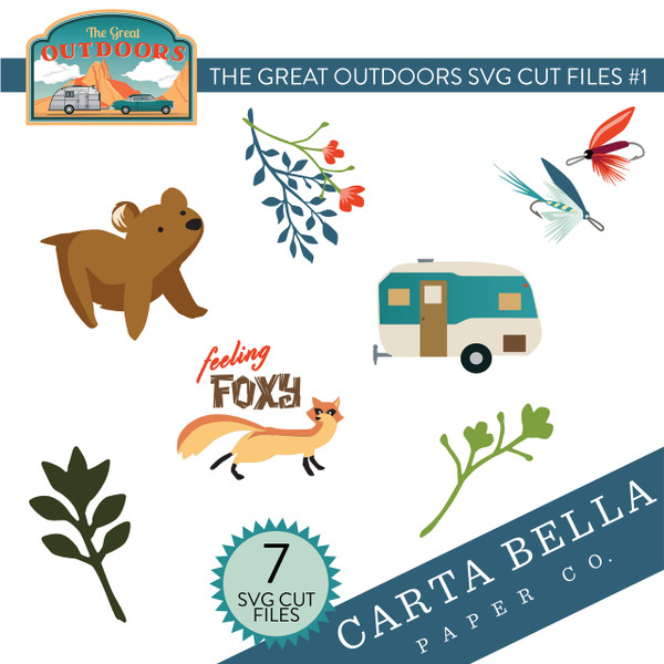 The Great Outdoors SVG Cut Files #1