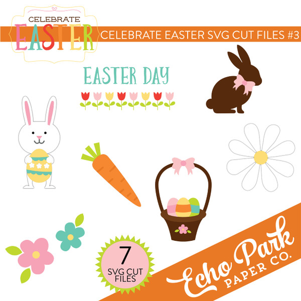 Celebrate Easter SVG Cut Files #3