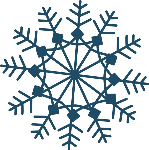 Christmas Snowflake #2 SVG Cut File