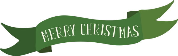 Merry Christmas Banner Print & Cut File - Snap Click Supply Co.