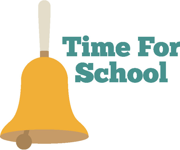 Time For School SVG Cut File