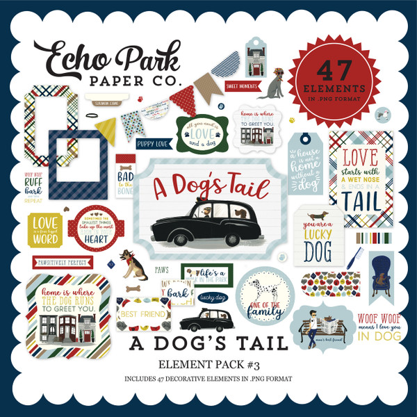 A Dog's Tail Element Pack #3