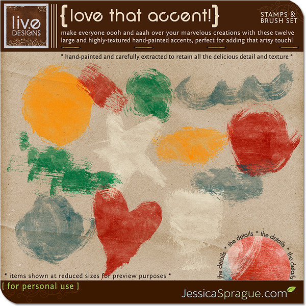 Love That Accent! Stamps & Brush Set
