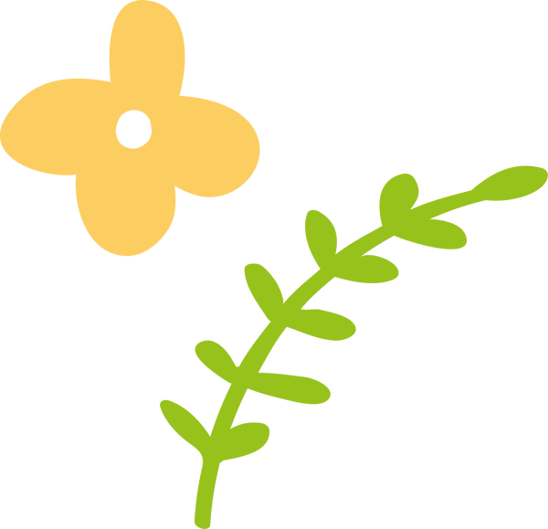 Fern and Flower SVG Cut File
