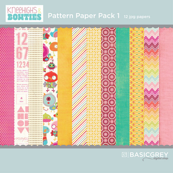 Knee Highs Paper Pack 1