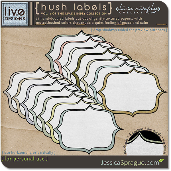 { liv.e simply collection vol.2 } Hush Labels