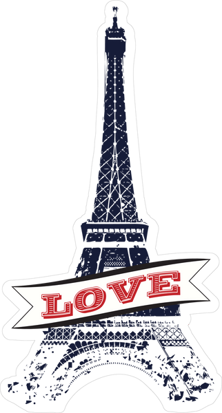 Eiffel Tower #2 Print & Cut File
