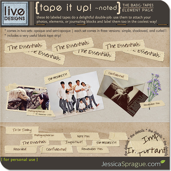 Tape It Up! - Noted