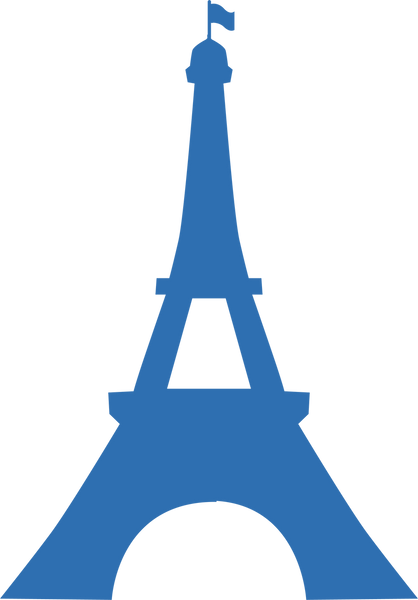 Eiffel Tower #3 SVG Cut File
