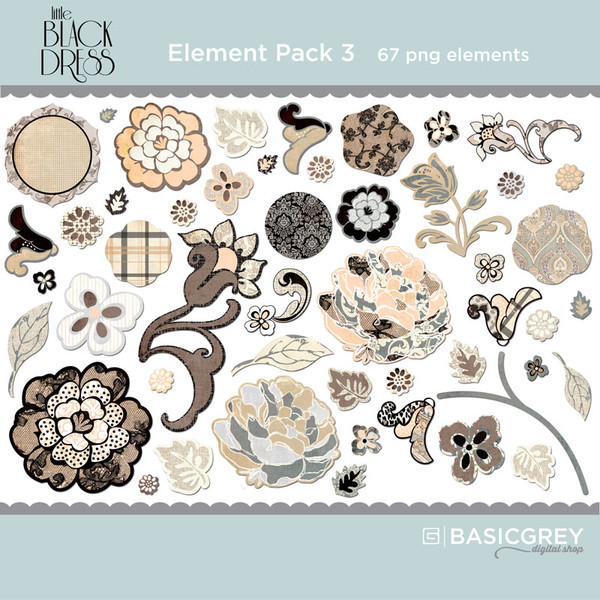 Little Black Dress Element Pack 3