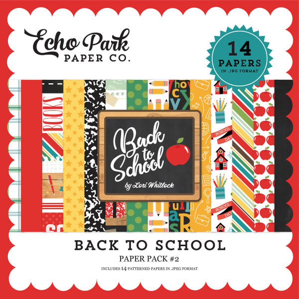 Back to School Paper Pack #2