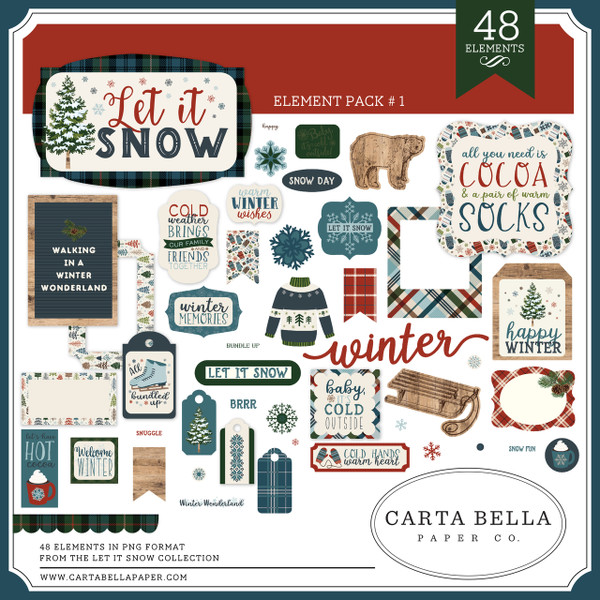 Let It Snow Element Pack #1