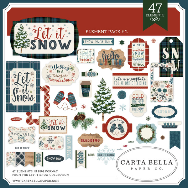 Let It Snow Element Pack #2