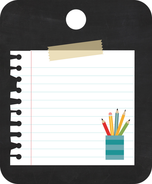 School Tag #2 Print & Cut File