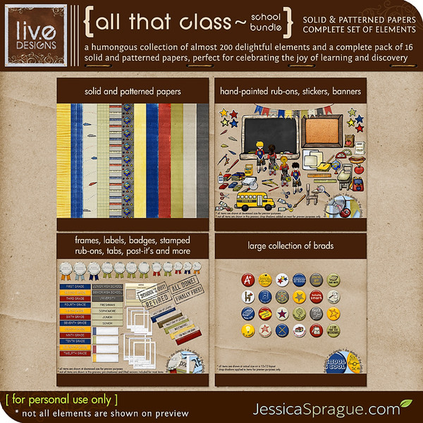 All That Class (School-Themed) Bundle