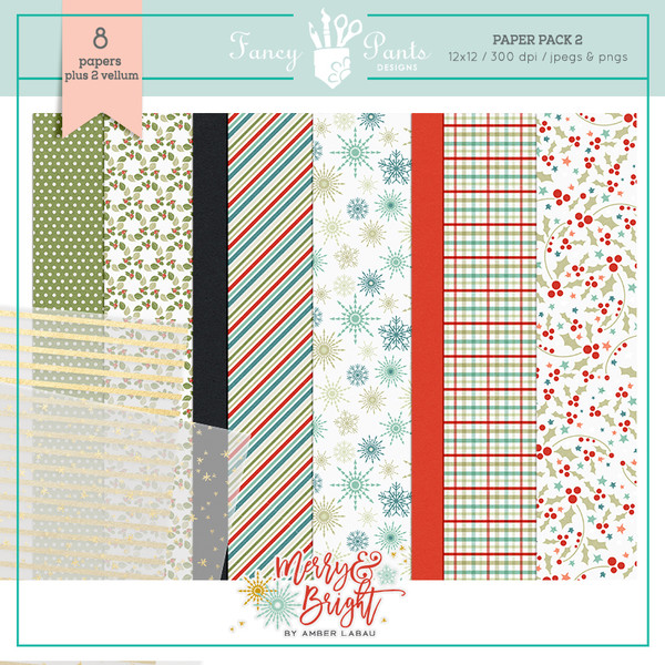 FPD Merry and Bright Paper Pack 2