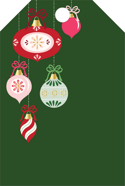 Christmas Tag Print & Cut File