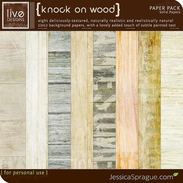 Knock on Wood Paper Pack