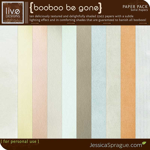 Booboo Be Gone - Solid Papers